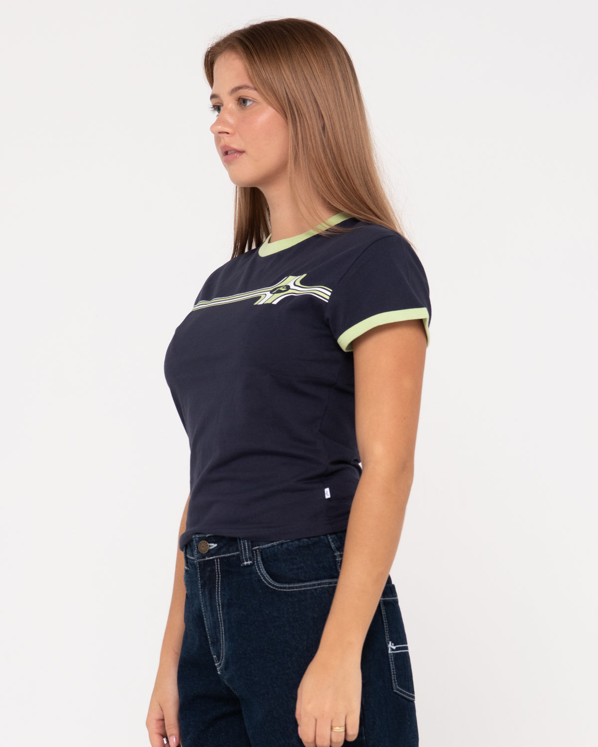 WOMENS WORLDWIDE SHORT SLEEVE SKIMMER T-SHIRT