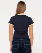 WOMENS WORLDWIDE SHORT SLEEVE SKIMMER T-SHIRT