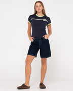 WOMENS WORLDWIDE SHORT SLEEVE SKIMMER T-SHIRT