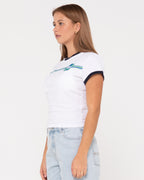 WOMENS WORLDWIDE SHORT SLEEVE SKIMMER T-SHIRT