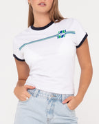 WOMENS WORLDWIDE SHORT SLEEVE SKIMMER T-SHIRT