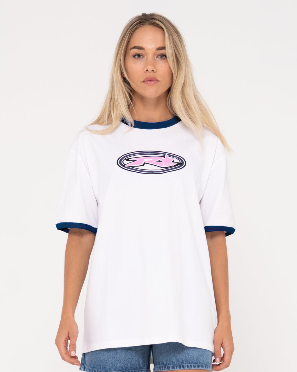 WOMENS STARGIRL OVERSIZED SHORT SLEEVE T-SHIRT