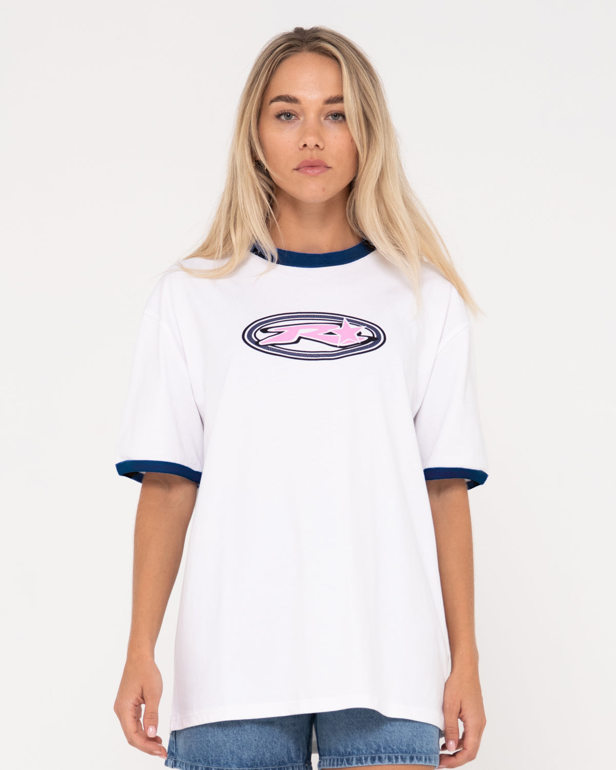 WOMENS STARGIRL OVERSIZED SHORT SLEEVE T-SHIRT