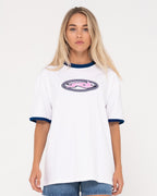 WOMENS STARGIRL OVERSIZED SHORT SLEEVE T-SHIRT