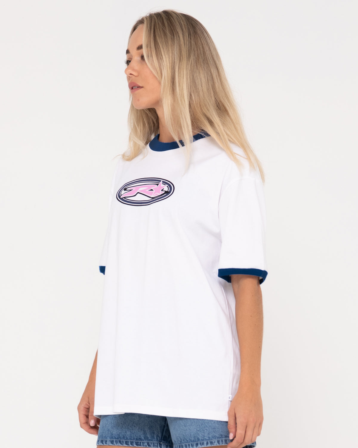 WOMENS STARGIRL OVERSIZED SHORT SLEEVE T-SHIRT