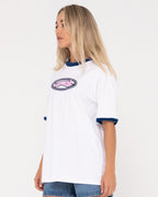 WOMENS STARGIRL OVERSIZED SHORT SLEEVE T-SHIRT