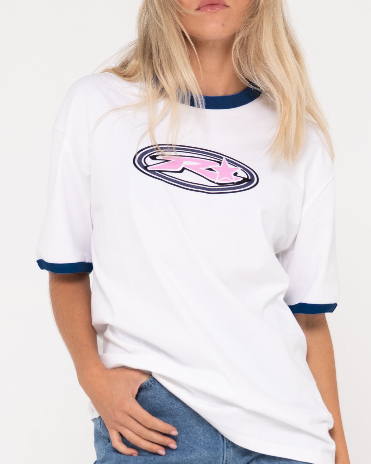WOMENS STARGIRL OVERSIZED SHORT SLEEVE T-SHIRT