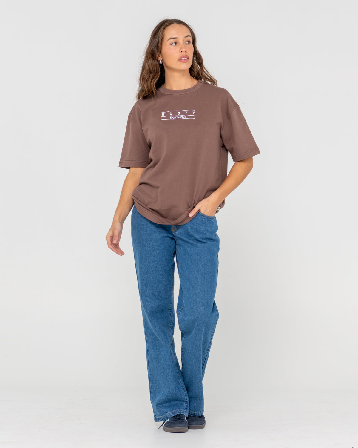 Womens Essentials Oversized T-Shirt