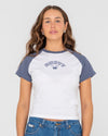 Womens College Drop Out Raglan T-Shirt