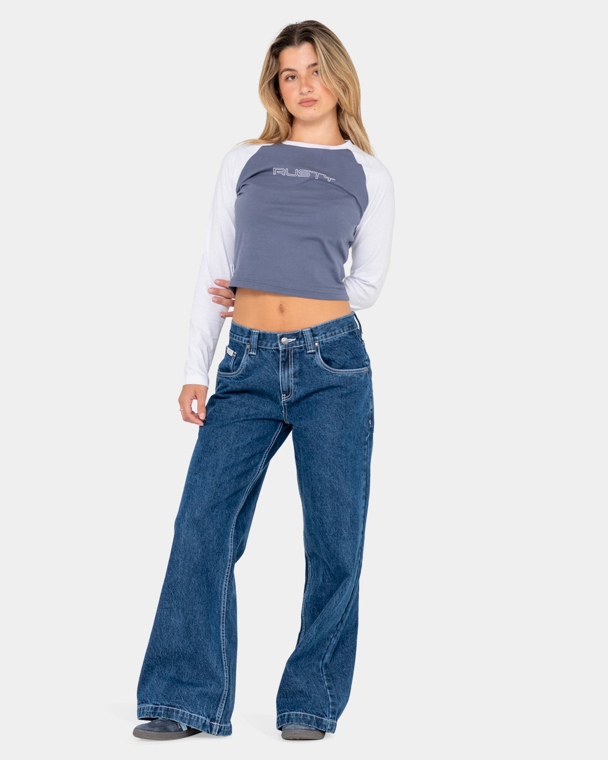 WOMENS TEKKY LONG SLEEVE RAGLAN SKIMMER T-SHIRT