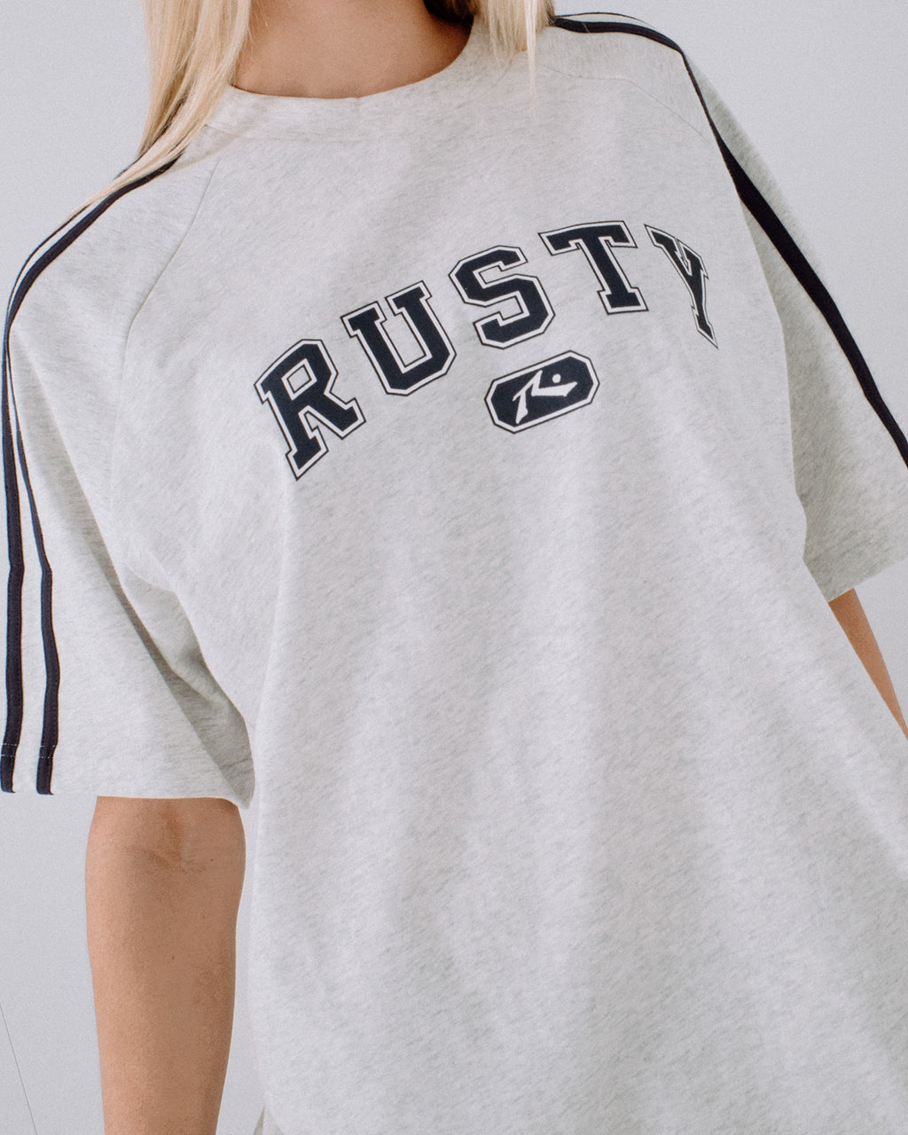 Womens All Saint Collegiative Og Oversized T-Shirt