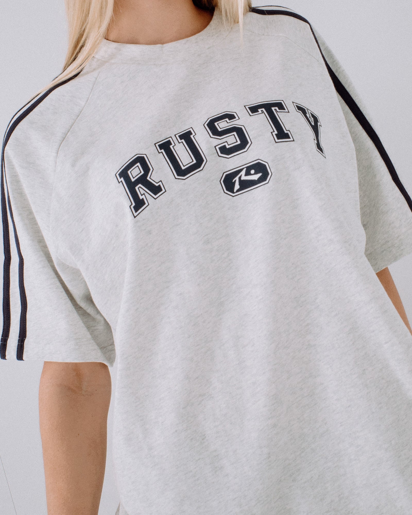 Womens All Saint Collegiative Og Oversized T-Shirt