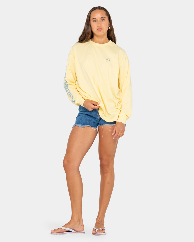 Womens Play It Safe Long Sleeve T-Shirt