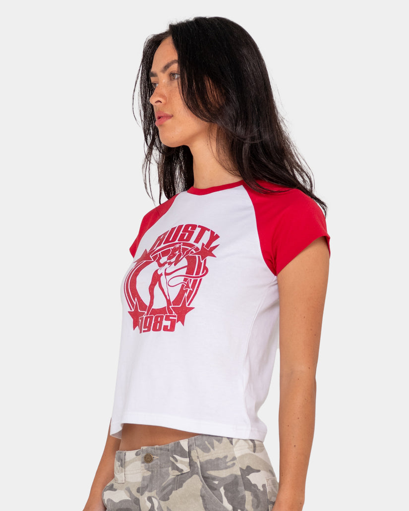Womens Daring Devil Cap T-Shirt