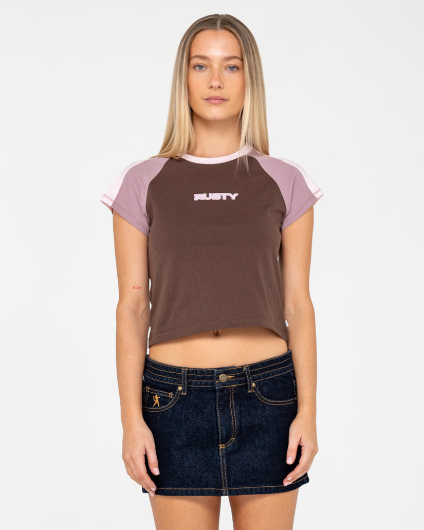 Womens Bradley Mini Cap T-Shirt