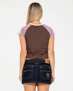 Womens Bradley Mini Cap T-Shirt