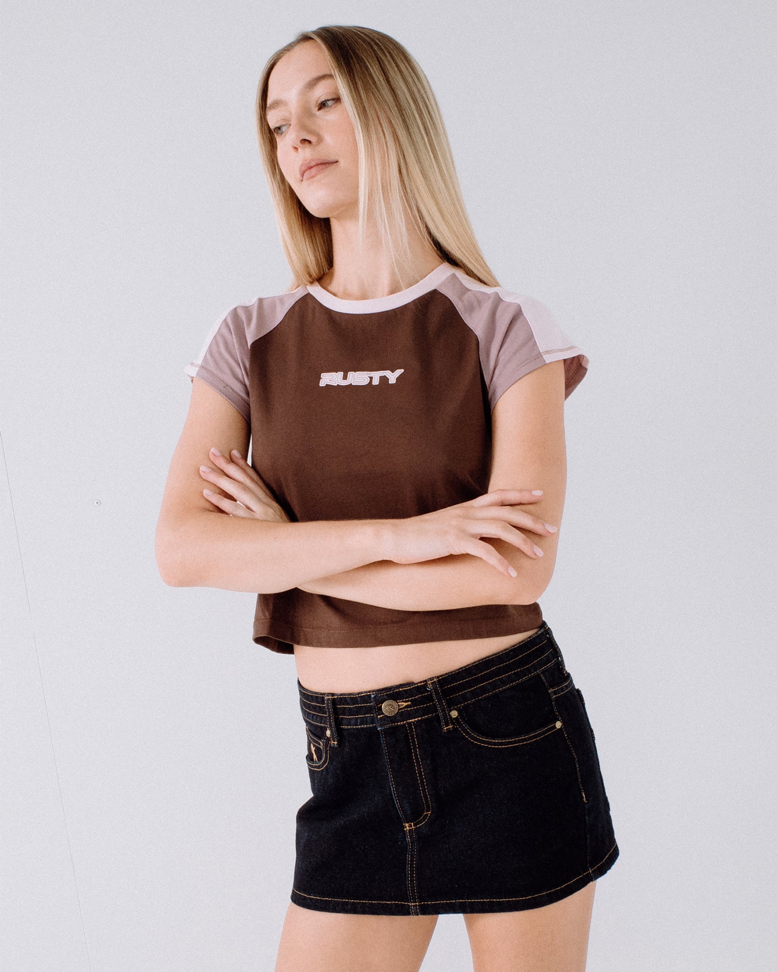 Womens Bradley Mini Cap T-Shirt