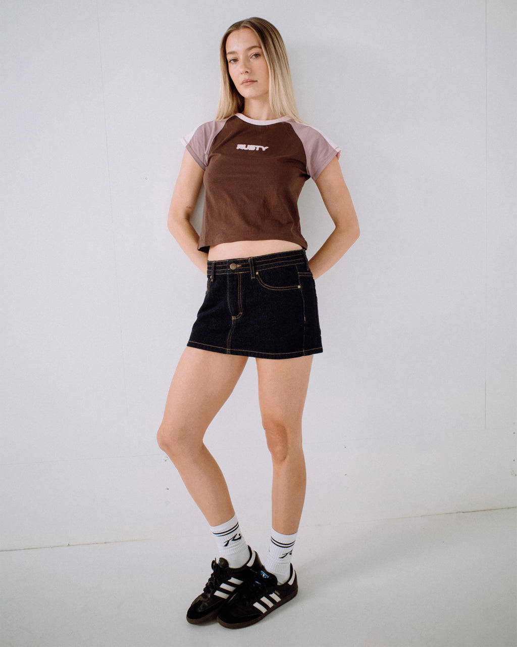 Womens Bradley Mini Cap T-Shirt