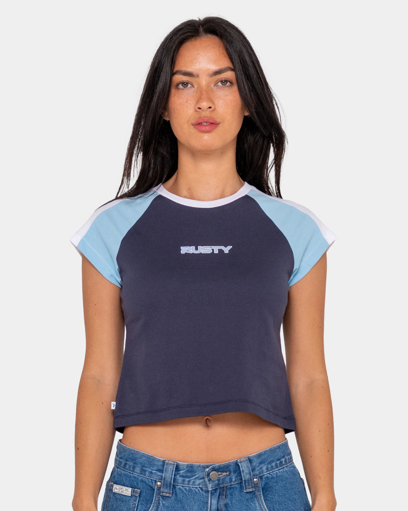 Womens Bradley Mono Cap T-Shirt