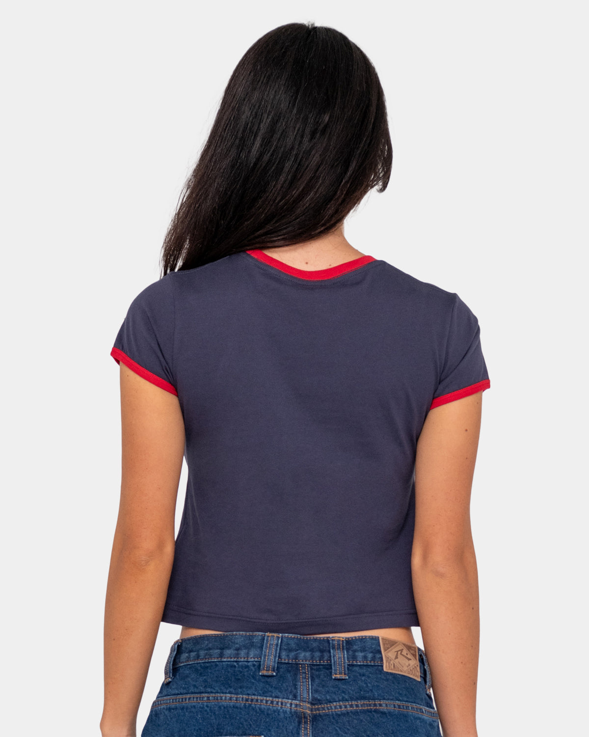Womens Surf Baby Ringer T-Shirt