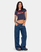 Womens Surf Baby Ringer T-Shirt