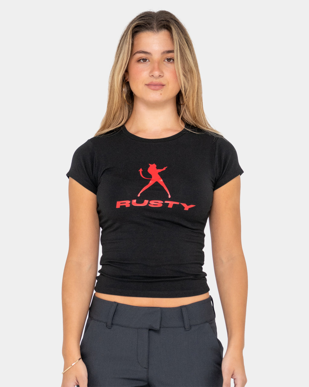 WOMENS DEVIL POWER BABY T-SHIRT