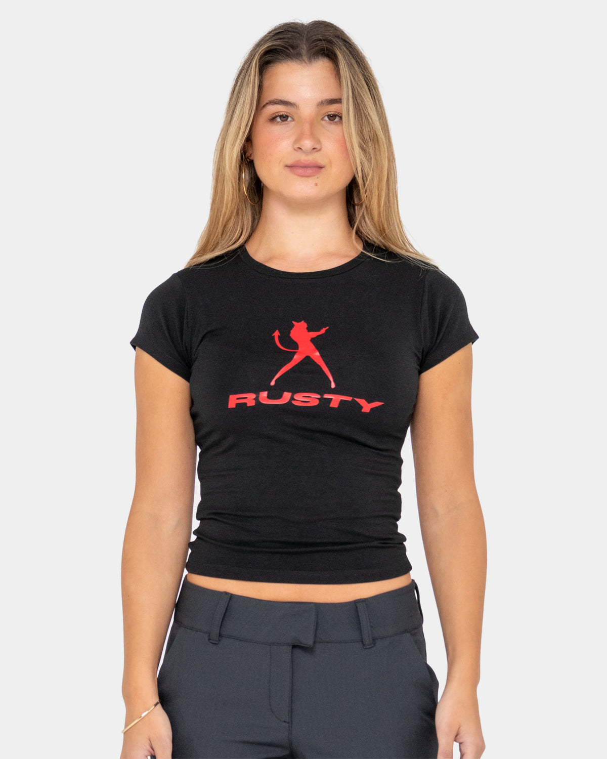 WOMENS DEVIL POWER BABY T-SHIRT