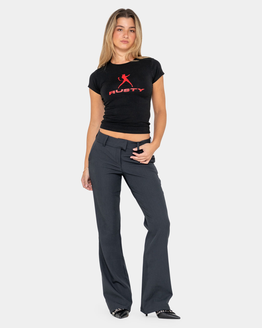 WOMENS DEVIL POWER BABY T-SHIRT