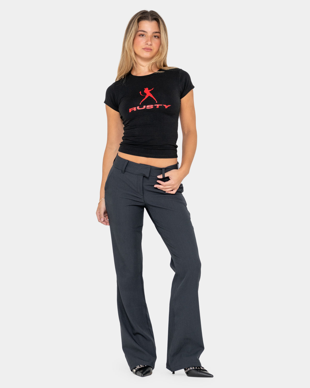 WOMENS DEVIL POWER BABY T-SHIRT