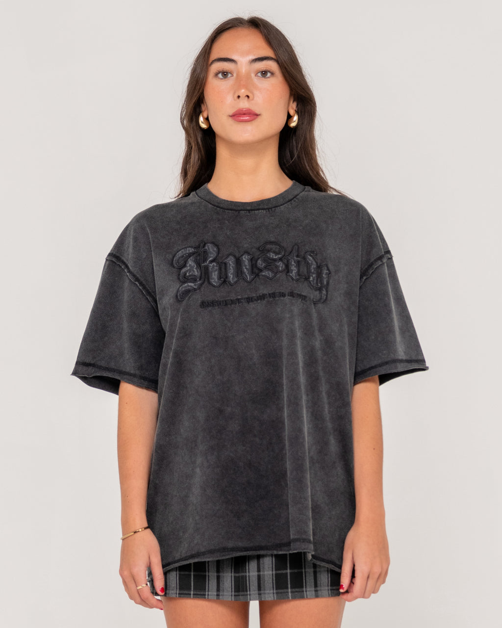 Womens Roxanne Feelin Rusty Oversized T-Shirt