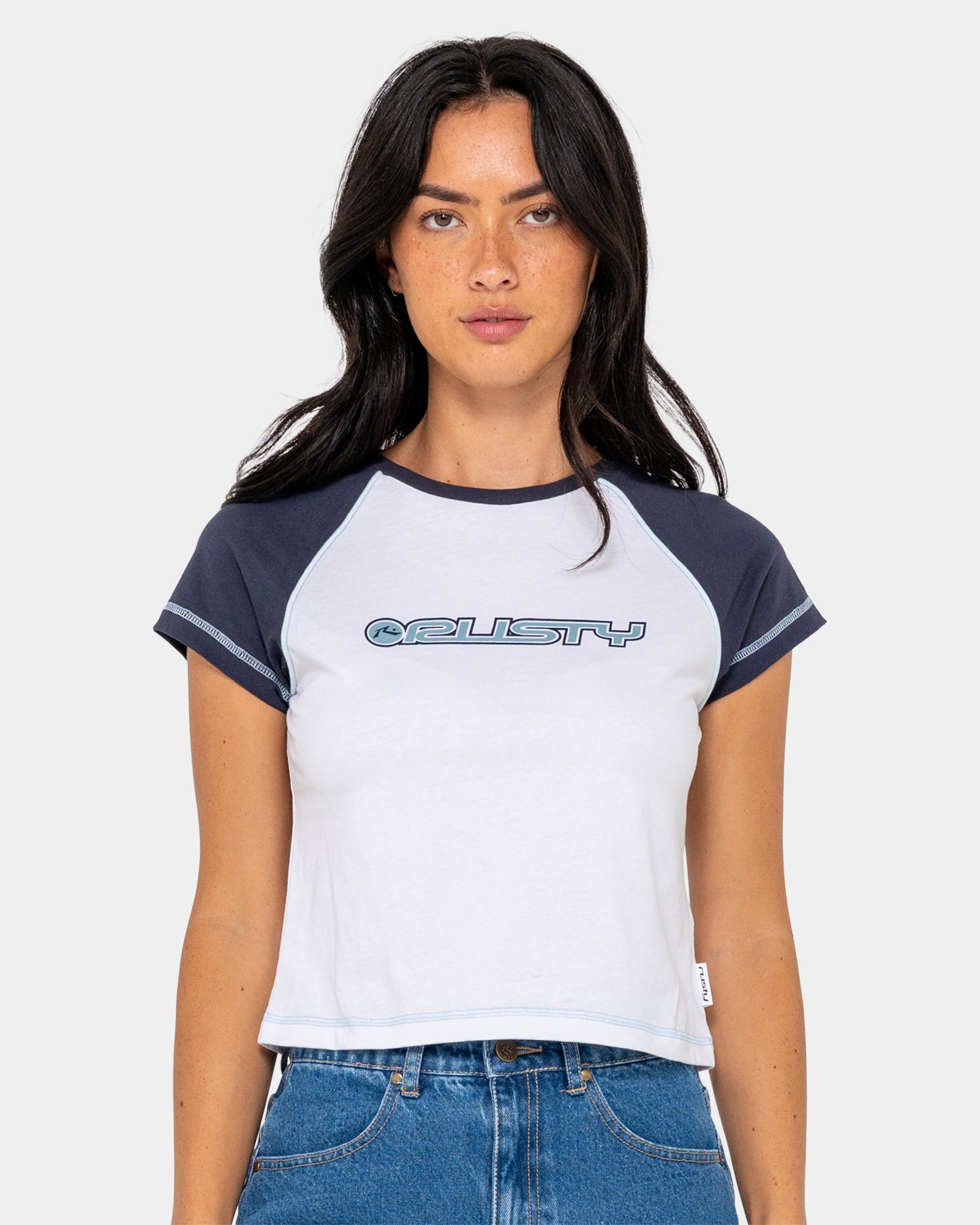 Womens Archived Raglan Mini T-Shirt