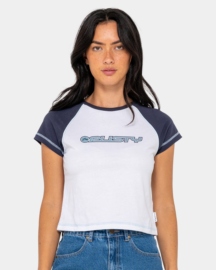 Womens Archived Raglan Mini T-Shirt