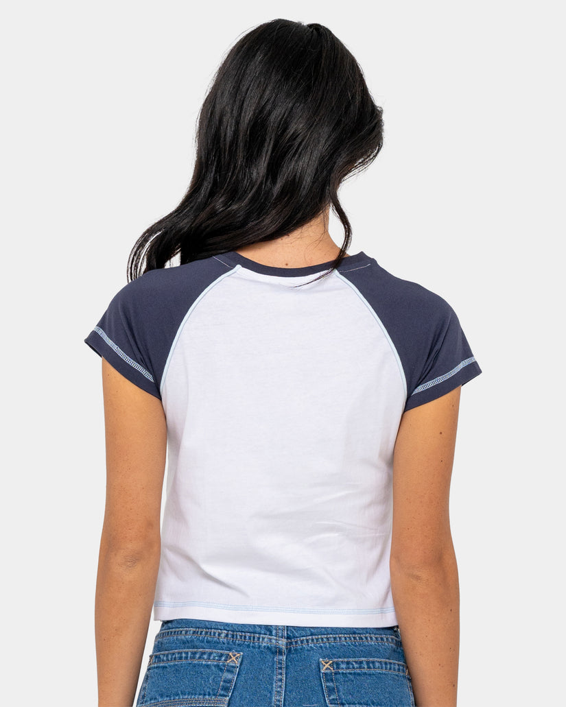 Womens Archived Raglan Mini T-Shirt