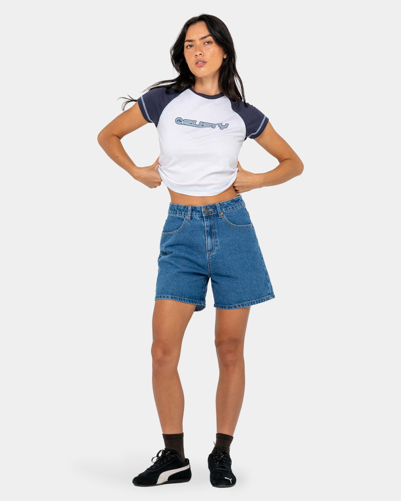 Womens Archived Raglan Mini T-Shirt