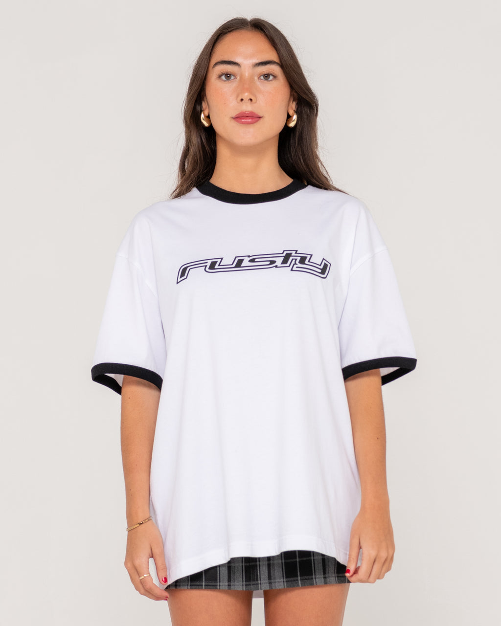 Womens OG Rusty Ringer Oversized T-Shirt
