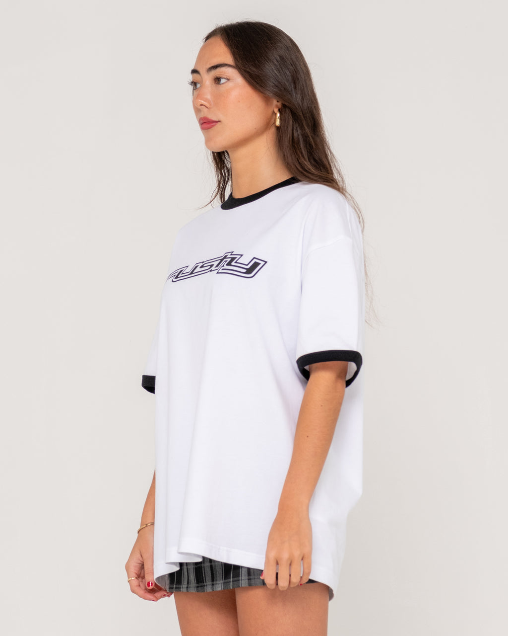 Womens OG Rusty Ringer Oversized T-Shirt