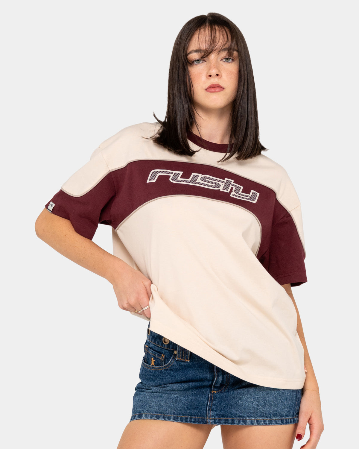 Womens Kinetic Oversize T-Shirt