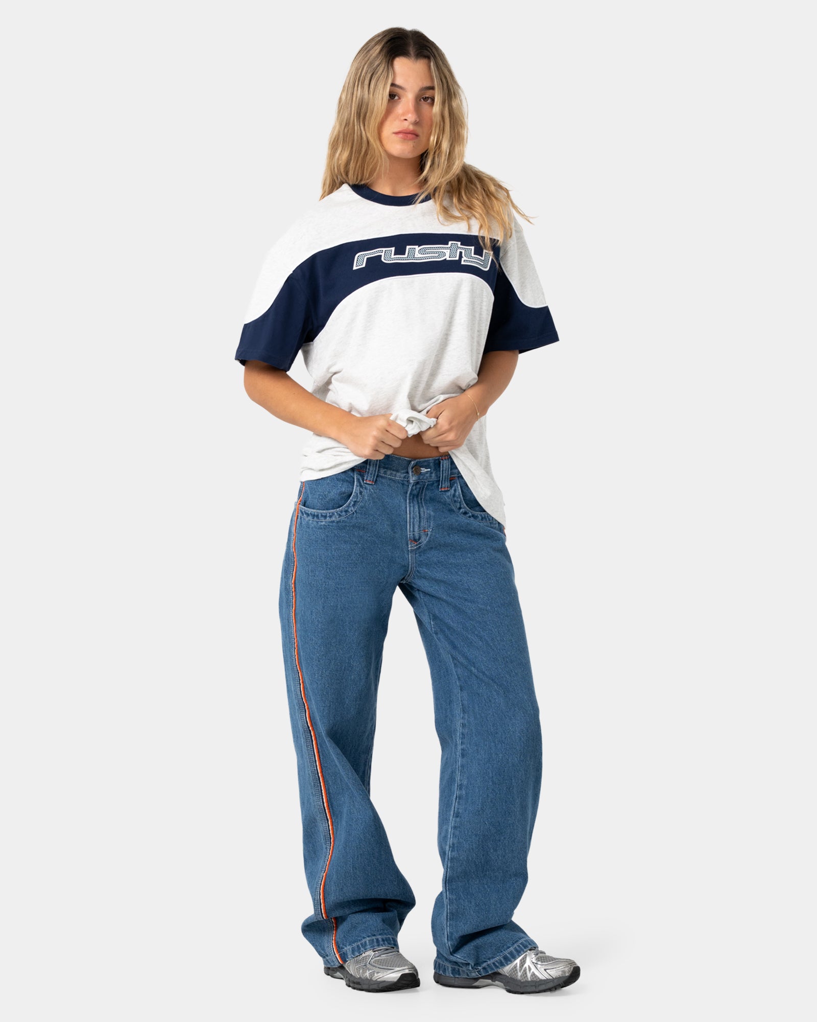 Womens Kinetic Oversized T-Shirt