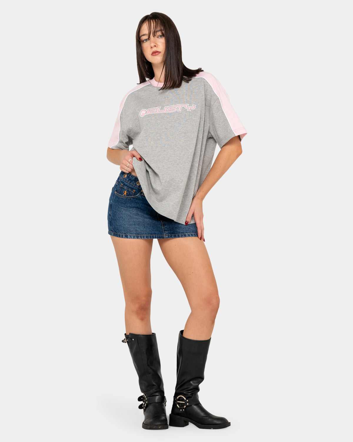 Womens Timmy Target 220 Oversize T-Shirt