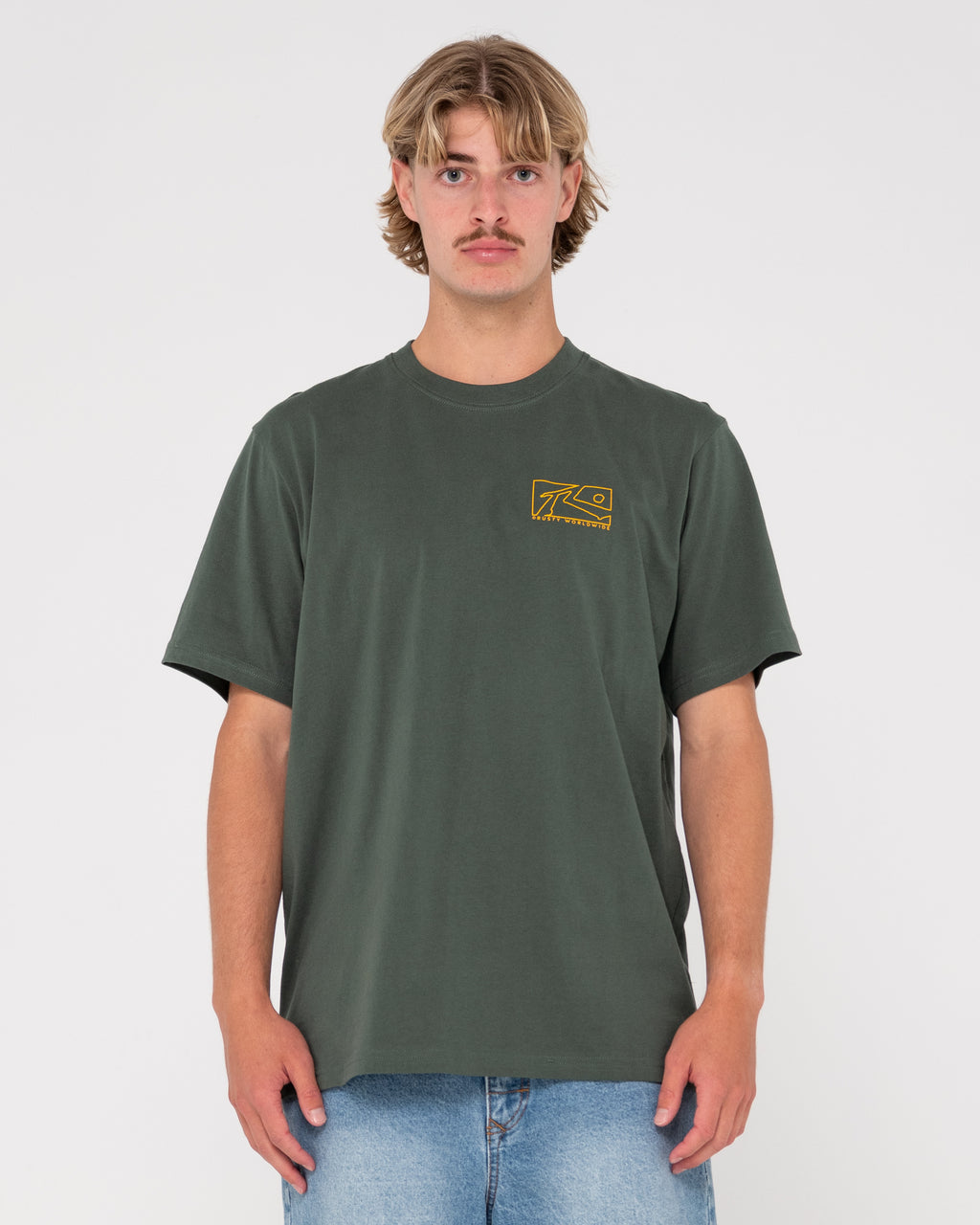 MENS BOXED OUT SHORT SLEEVE T-SHIRT