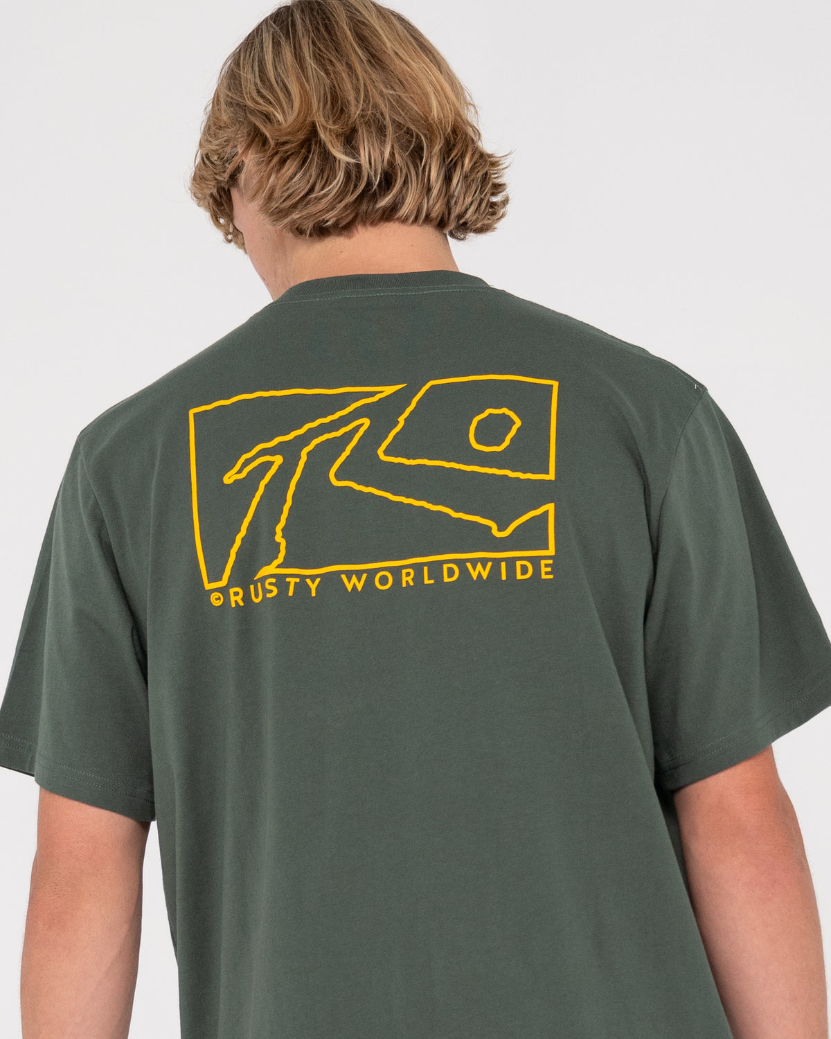 MENS BOXED OUT SHORT SLEEVE T-SHIRT
