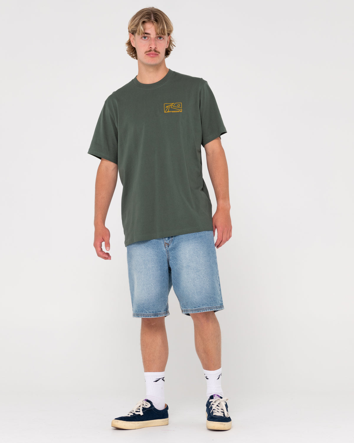 MENS BOXED OUT SHORT SLEEVE T-SHIRT
