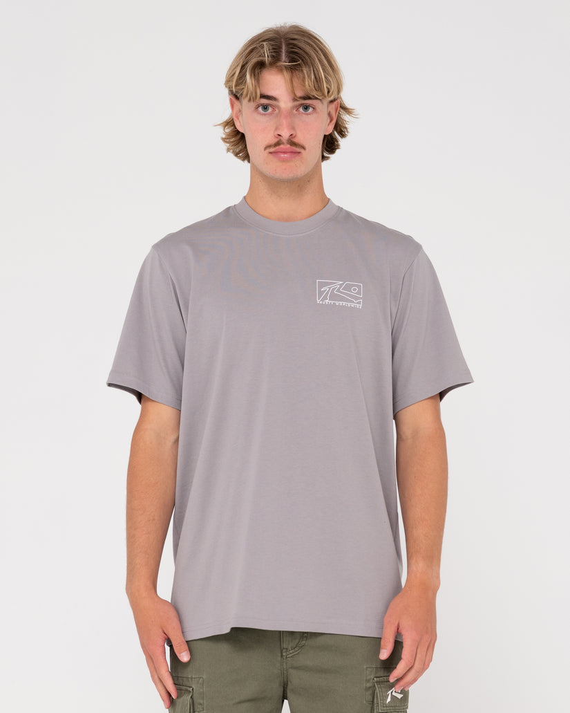 MENS BOXED OUT SHORT SLEEVE T-SHIRT