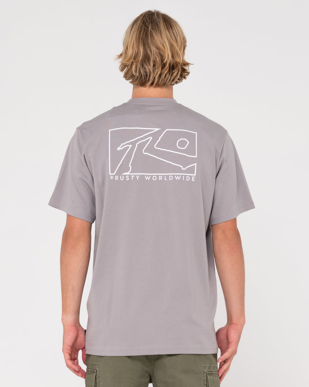 MENS BOXED OUT SHORT SLEEVE T-SHIRT
