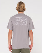 MENS BOXED OUT SHORT SLEEVE T-SHIRT