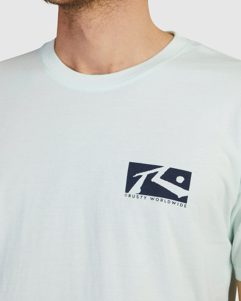 MENS ONE HIT BOXED IN SHORT SLEEVE T-SHIRT