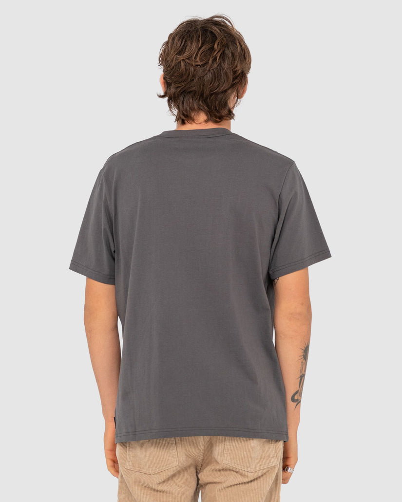 MENS SHORT CUT SHORT SLEEVE T-SHIRT