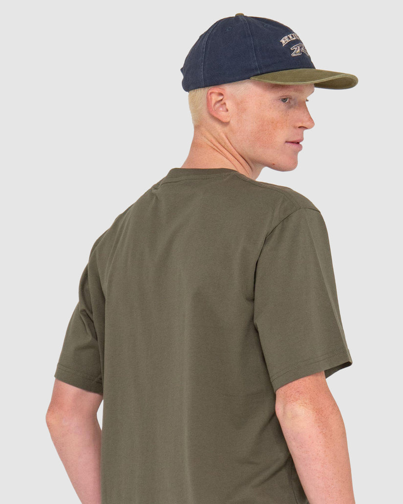 MENS SHORT CUT SHORT SLEEVE T-SHIRT