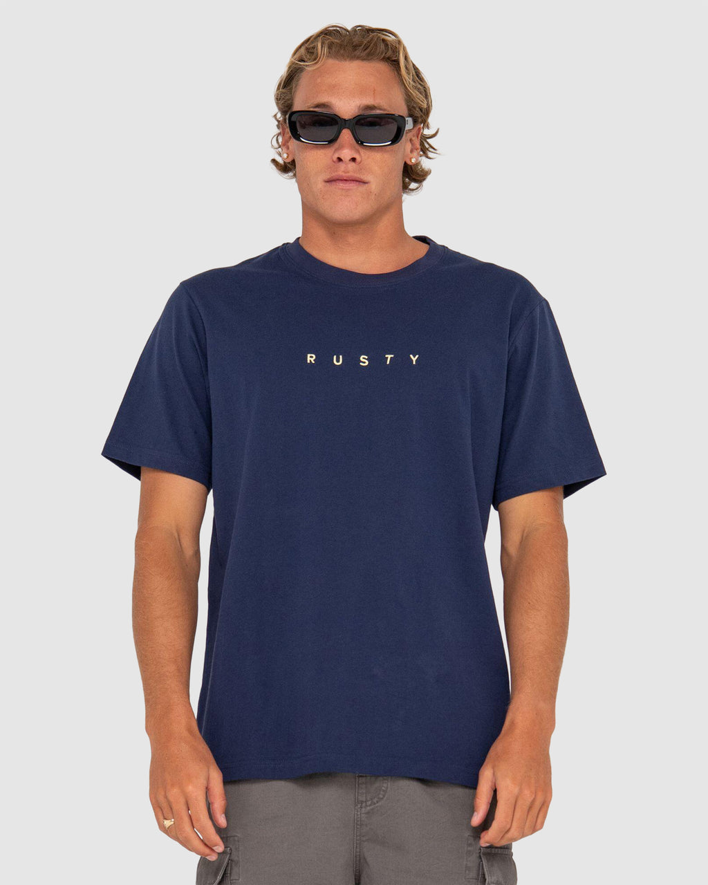 MENS SHORT CUT SHORT SLEEVE T-SHIRT