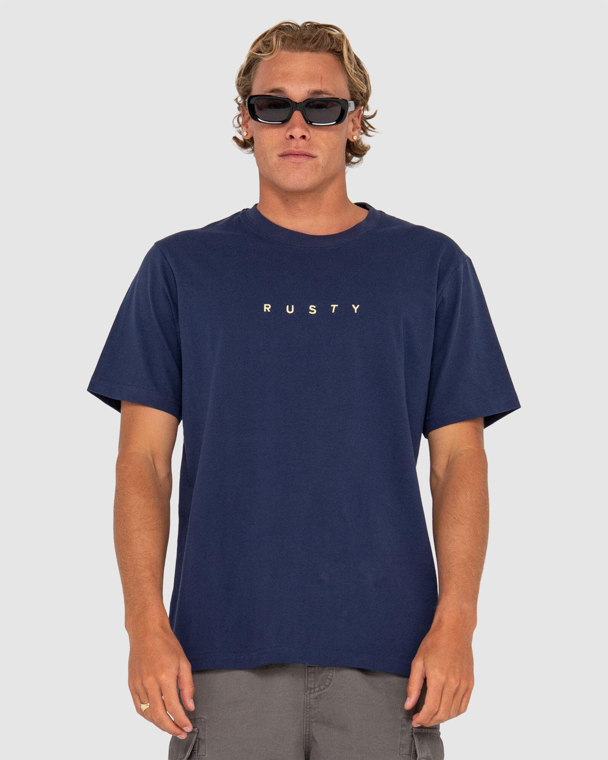 MENS SHORT CUT SHORT SLEEVE T-SHIRT